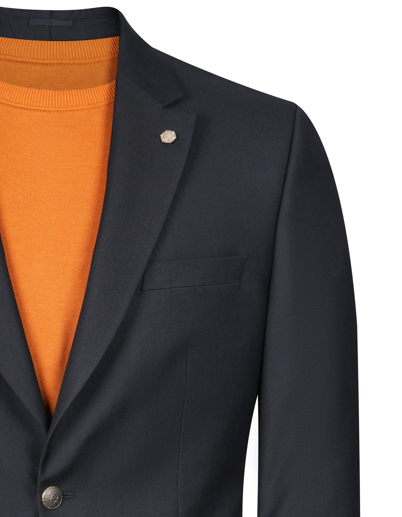 Black Tailored Smart Fit Coat CC2432-36