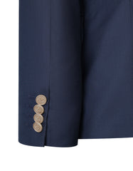 Navy Tailored Smart Fit Coat CC2433-40