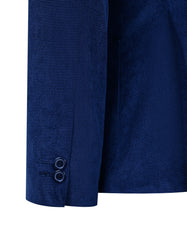 D Blue Tailored Smart Fit Coat CC2434-42