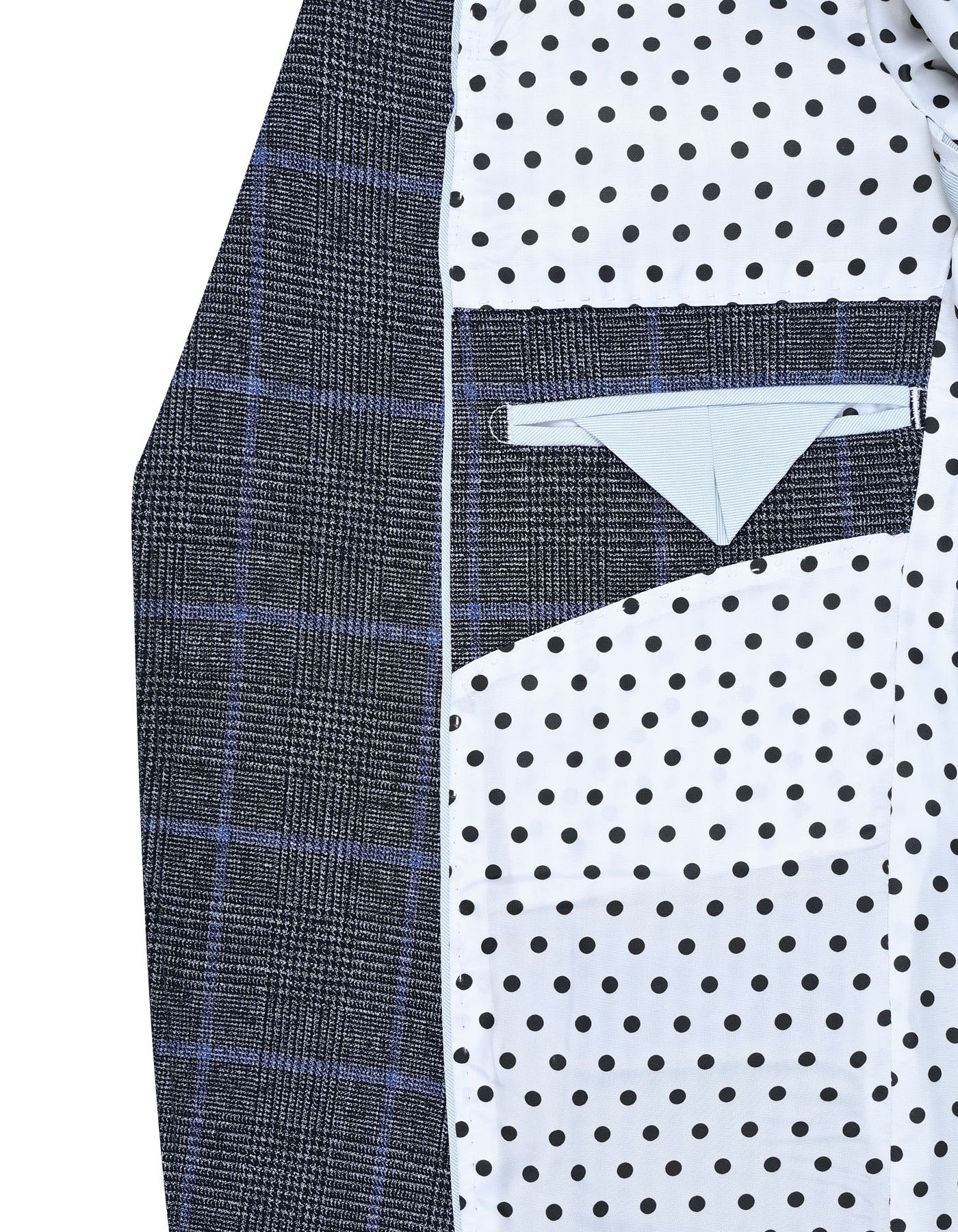 D Grey Tailored Smart Fit Coat CC2435-44