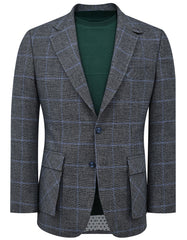 D Grey Tailored Smart Fit Coat CC2435-34