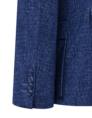 Blue Tailored Smart Fit Coat CC2436-40