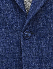 Blue Tailored Smart Fit Coat CC2436-38
