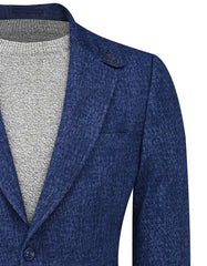 Blue Tailored Smart Fit Coat CC2436-36