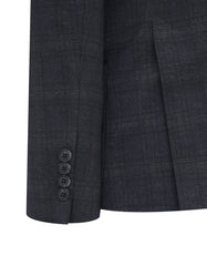 Charcoal Tailored Smart Fit Coat CC2437-40