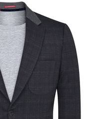 Charcoal Tailored Smart Fit Coat CC2437-36