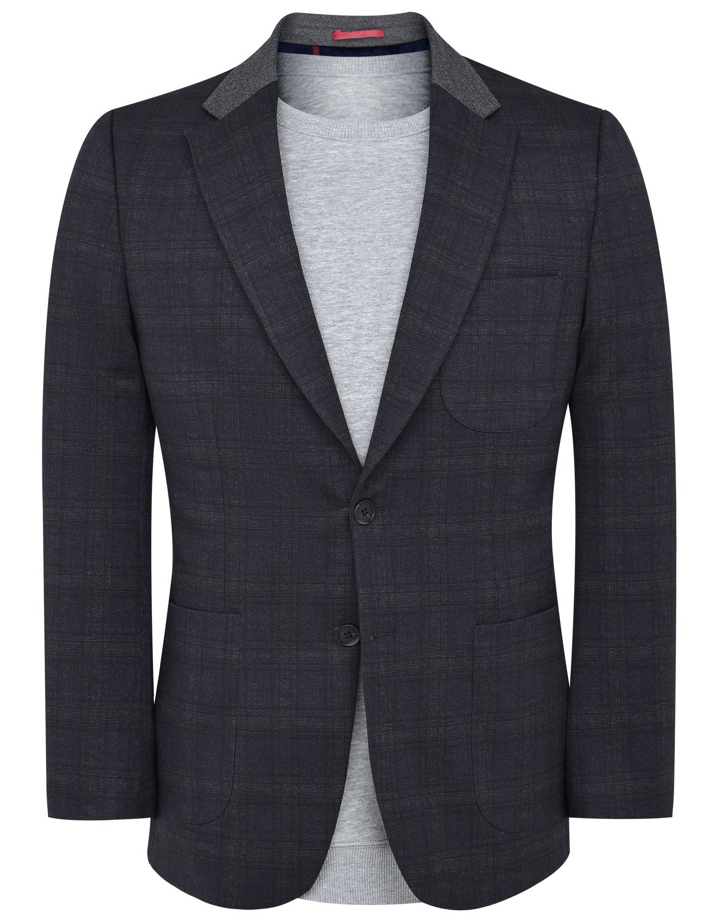 Charcoal Tailored Smart Fit Coat CC2437-34