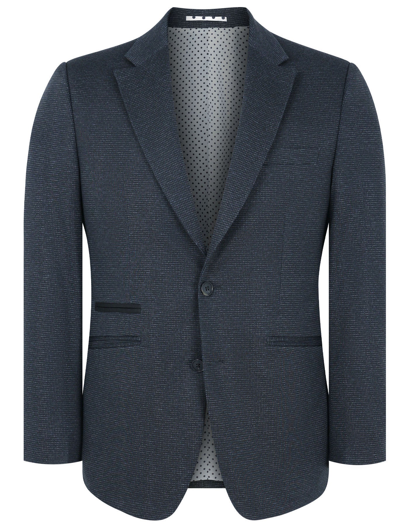 Black Tailored Smart Fit Coat CC2439-40