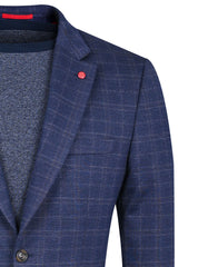 Navy Tailored Smart Fit Coat CC2441-36