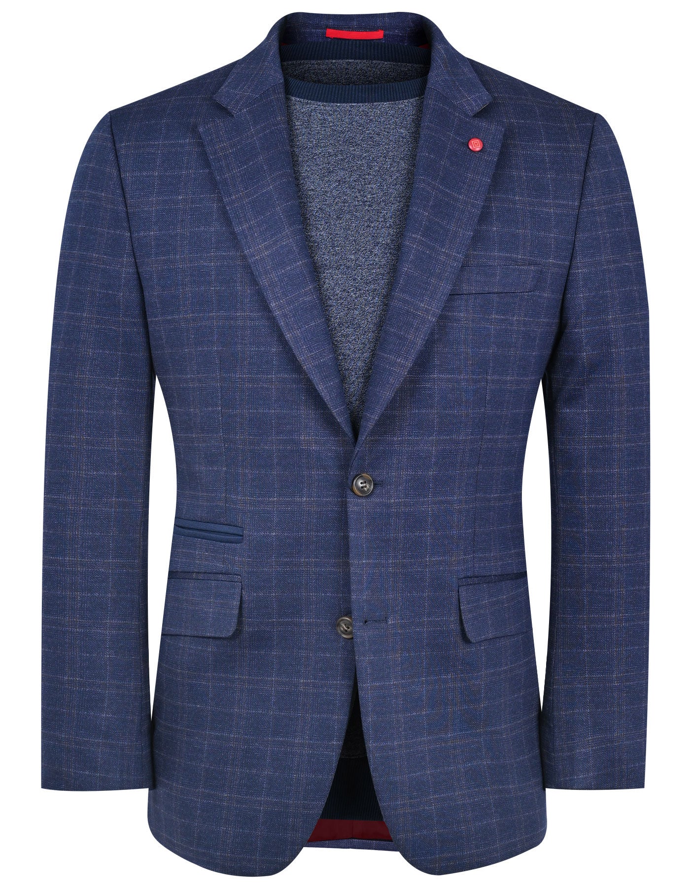 Navy Tailored Smart Fit Coat CC2441-34