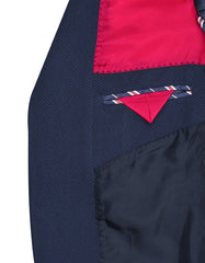 Navy Tailored Smart Fit Coat CC2442-44