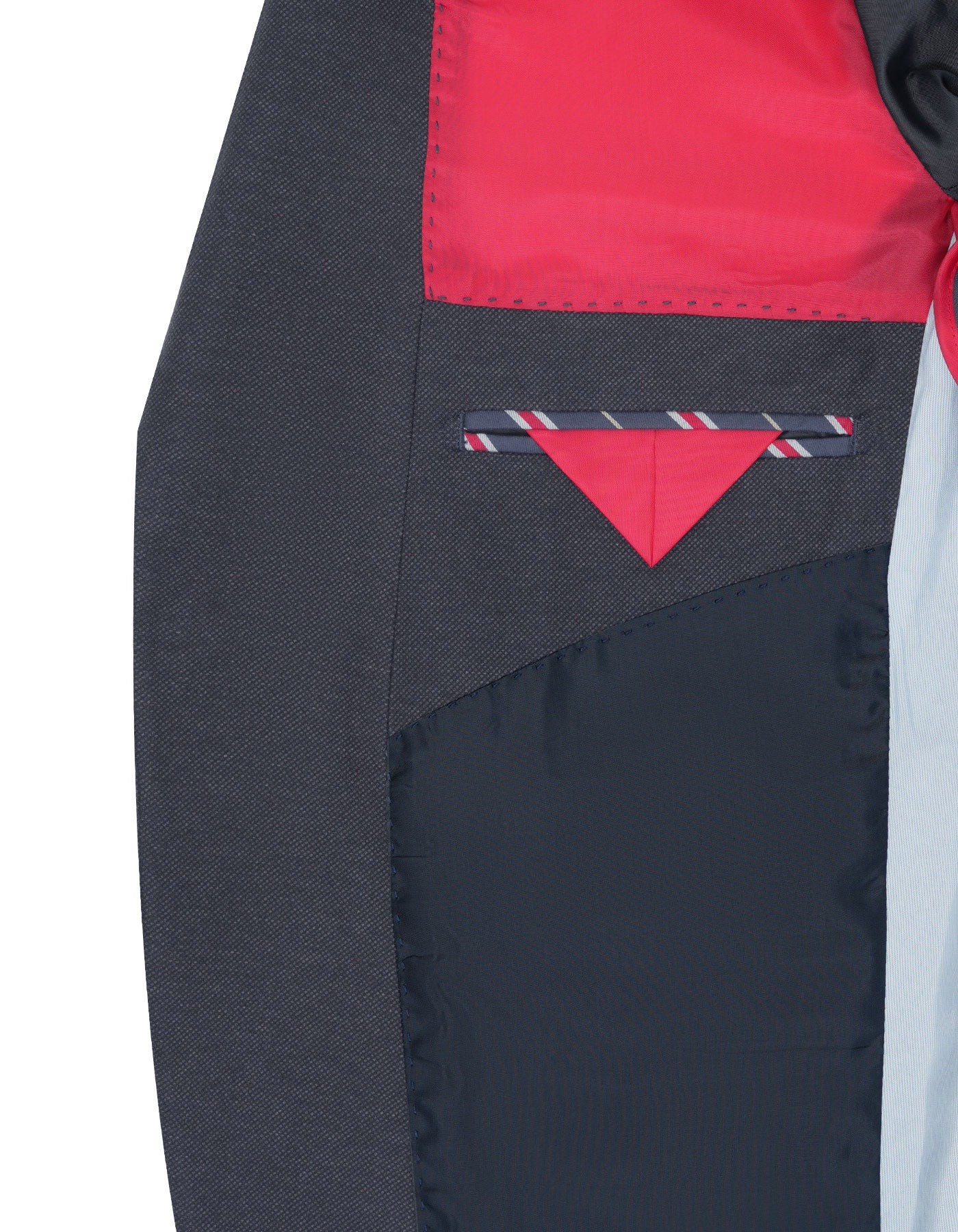 Charcoal Tailored Smart Fit Coat CC2443-44