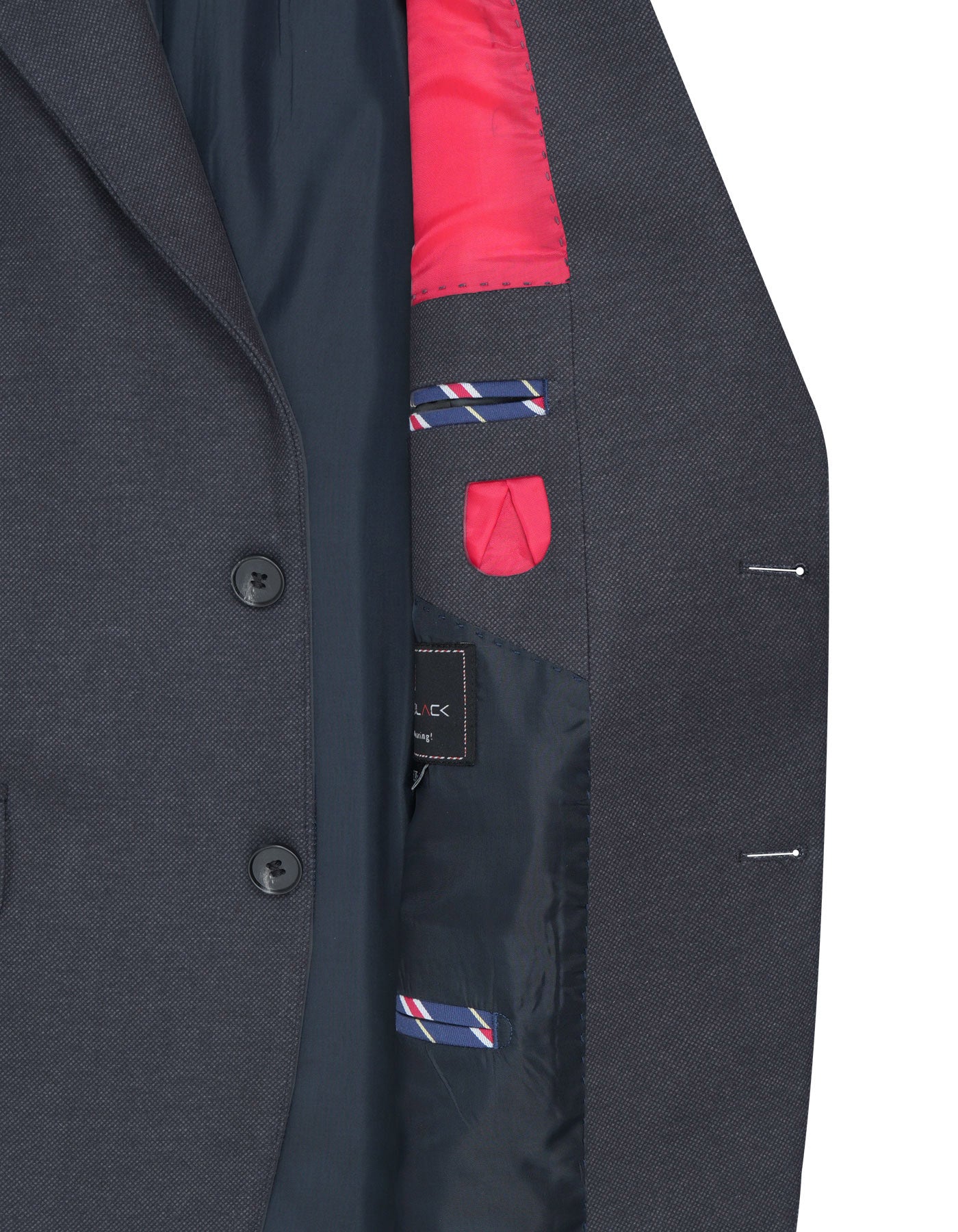 Charcoal Tailored Smart Fit Coat CC2443-42