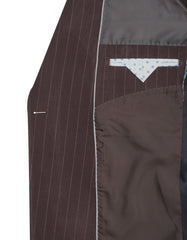 Chocolate Tailored Smart Fit Coat CC2444-44