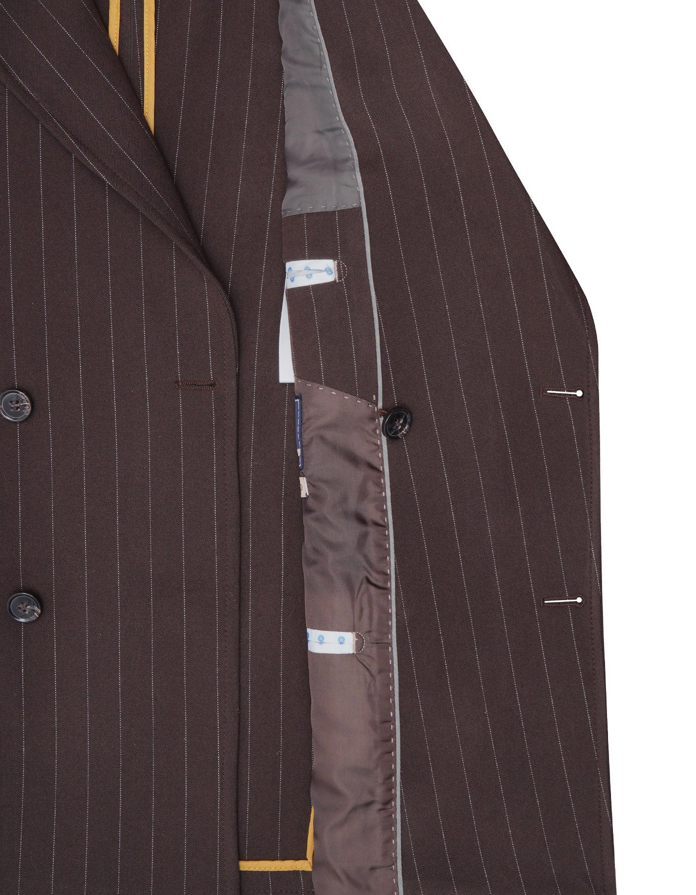 Chocolate Tailored Smart Fit Coat CC2444-42