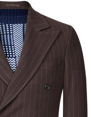 Chocolate Tailored Smart Fit Coat CC2444-36