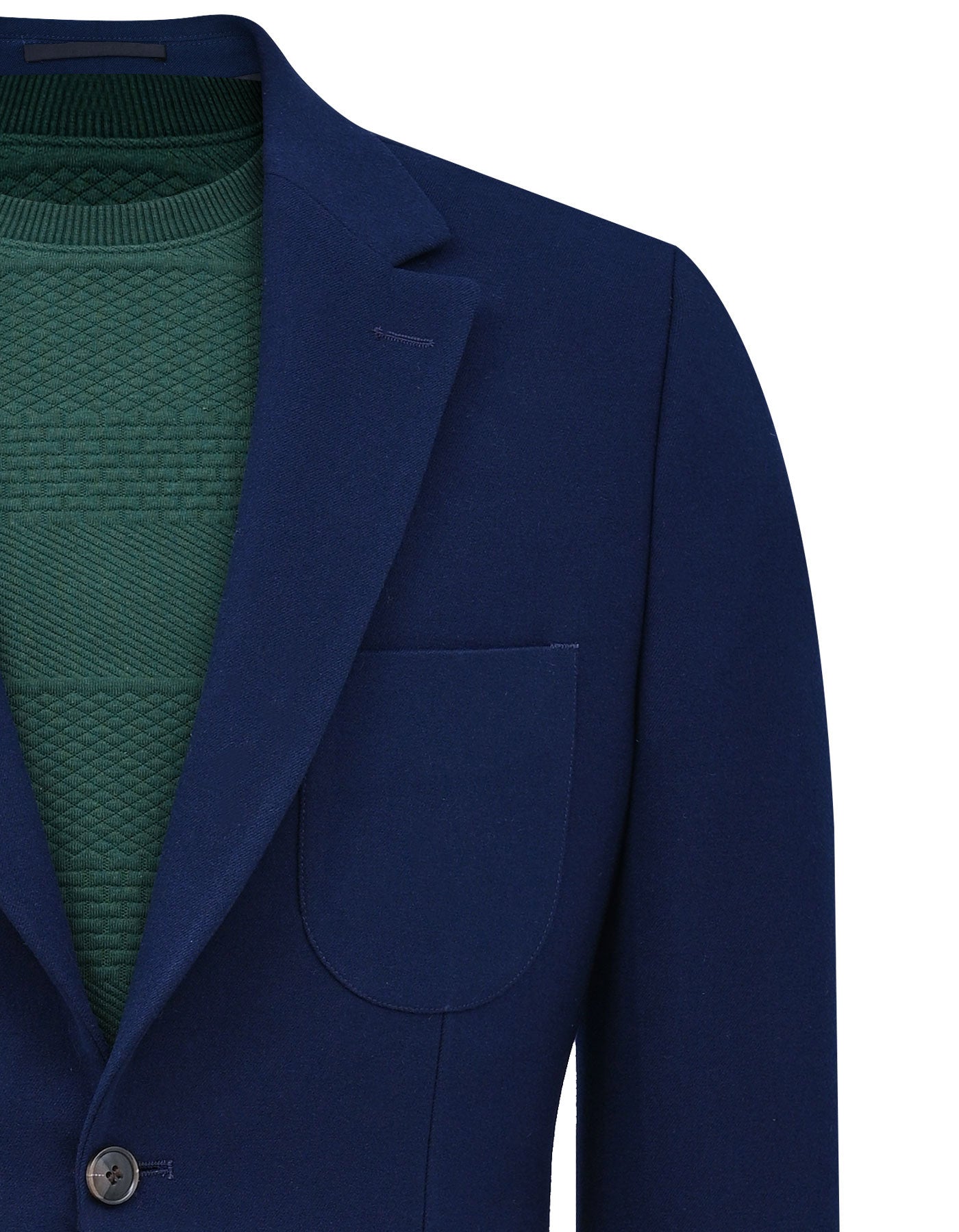 Navy Tailored Smart Fit Coat CC2446-36