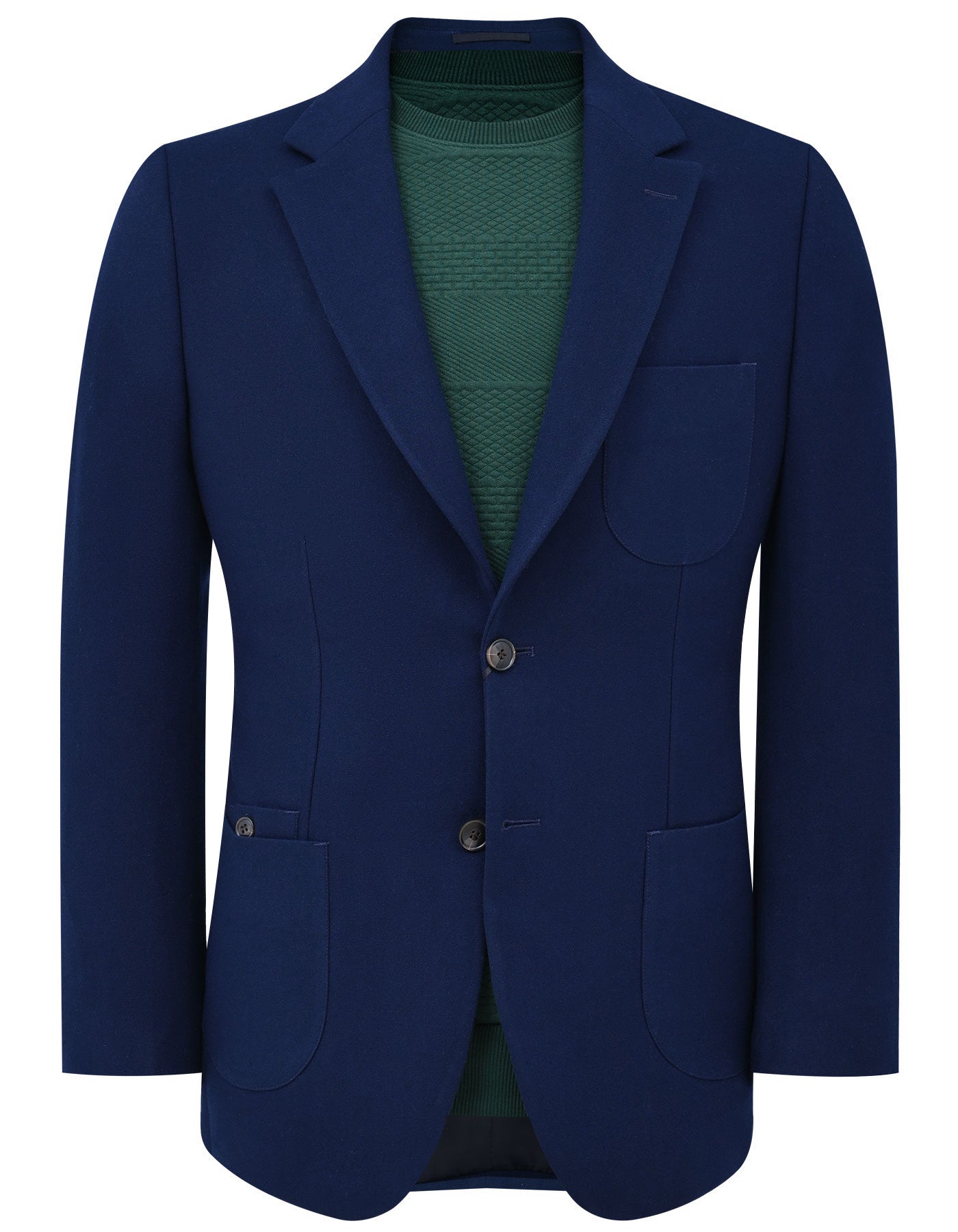 Navy Tailored Smart Fit Coat CC2446-34