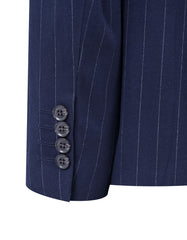 Navy Tailored Smart Fit Coat CC2447-40