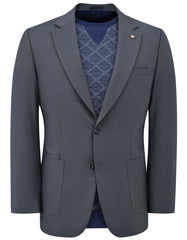 Grey Tailored Smart Fit Coat CC2448-34