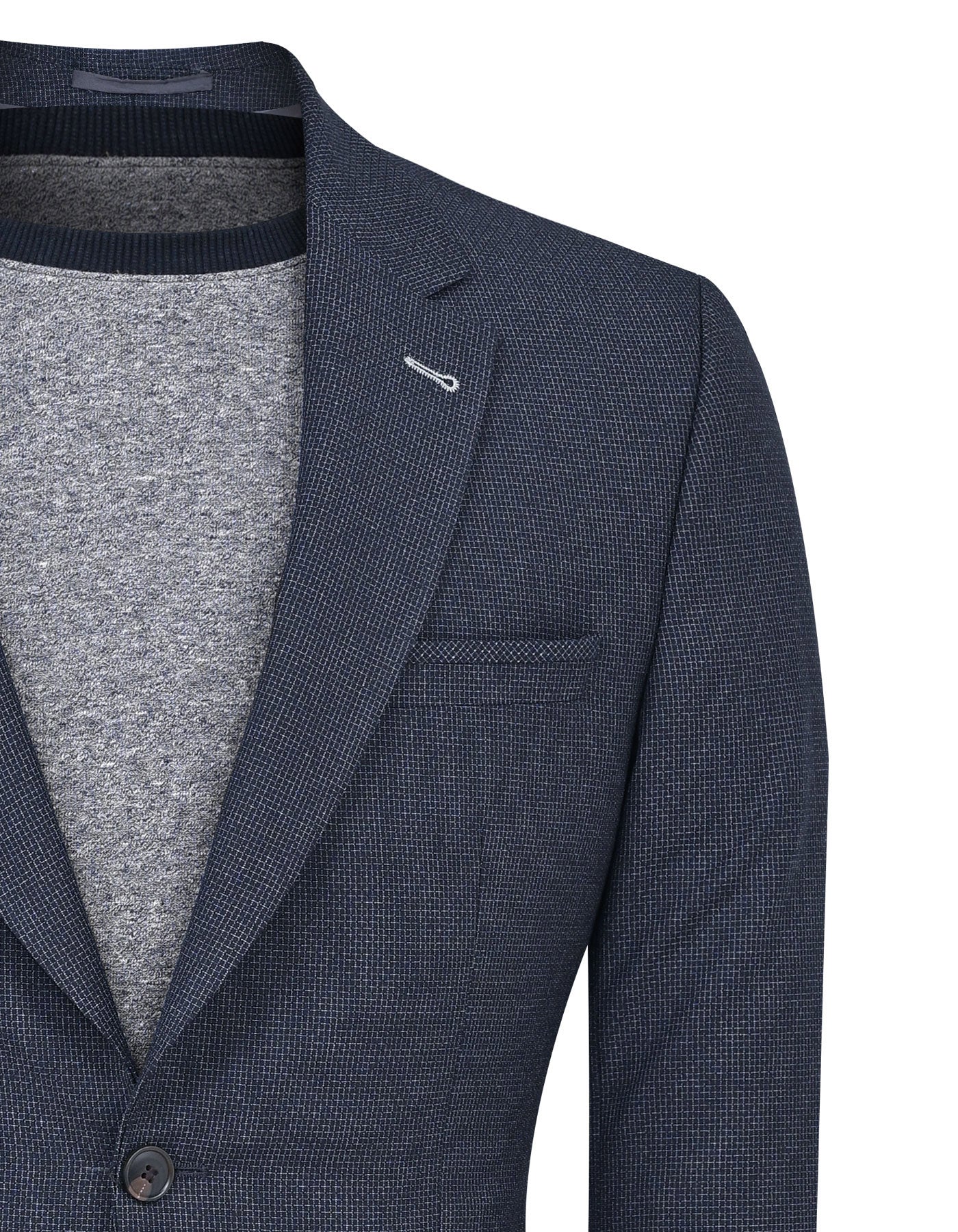 Charcoal Tailored Smart Fit Coat CC2450-36