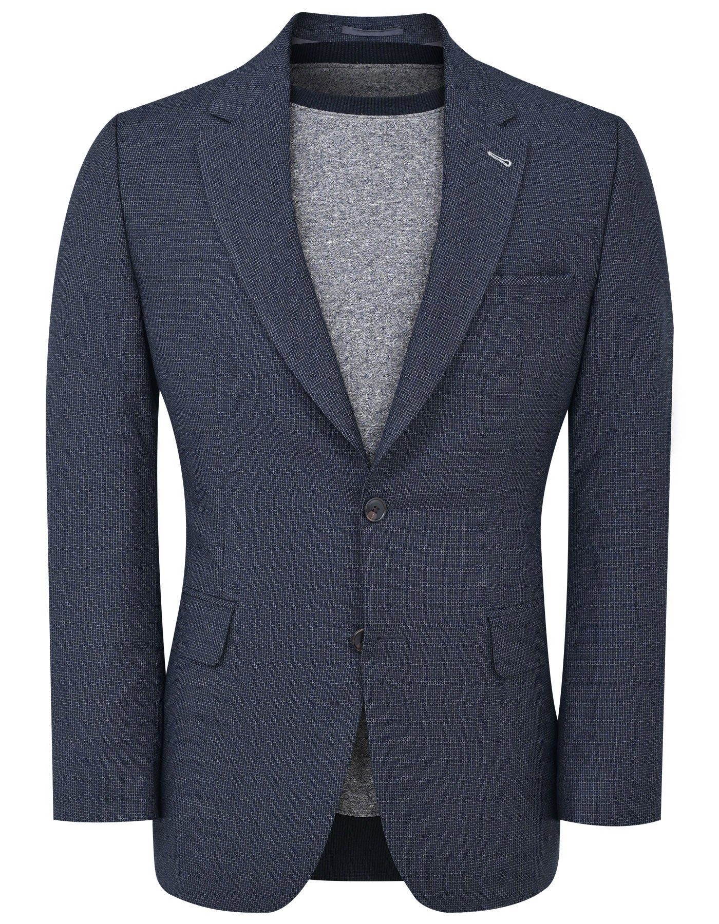 Charcoal Tailored Smart Fit Coat CC2450-34