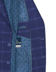 Navy Tailored Smart Fit Coat CC2501-42