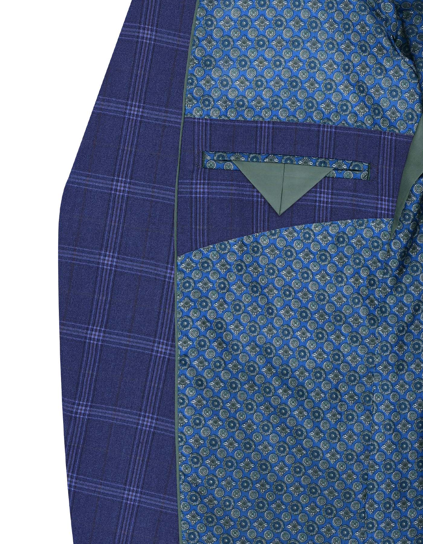 Navy Tailored Smart Fit Coat CC2501-44