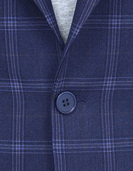 Navy Tailored Smart Fit Coat CC2501-38