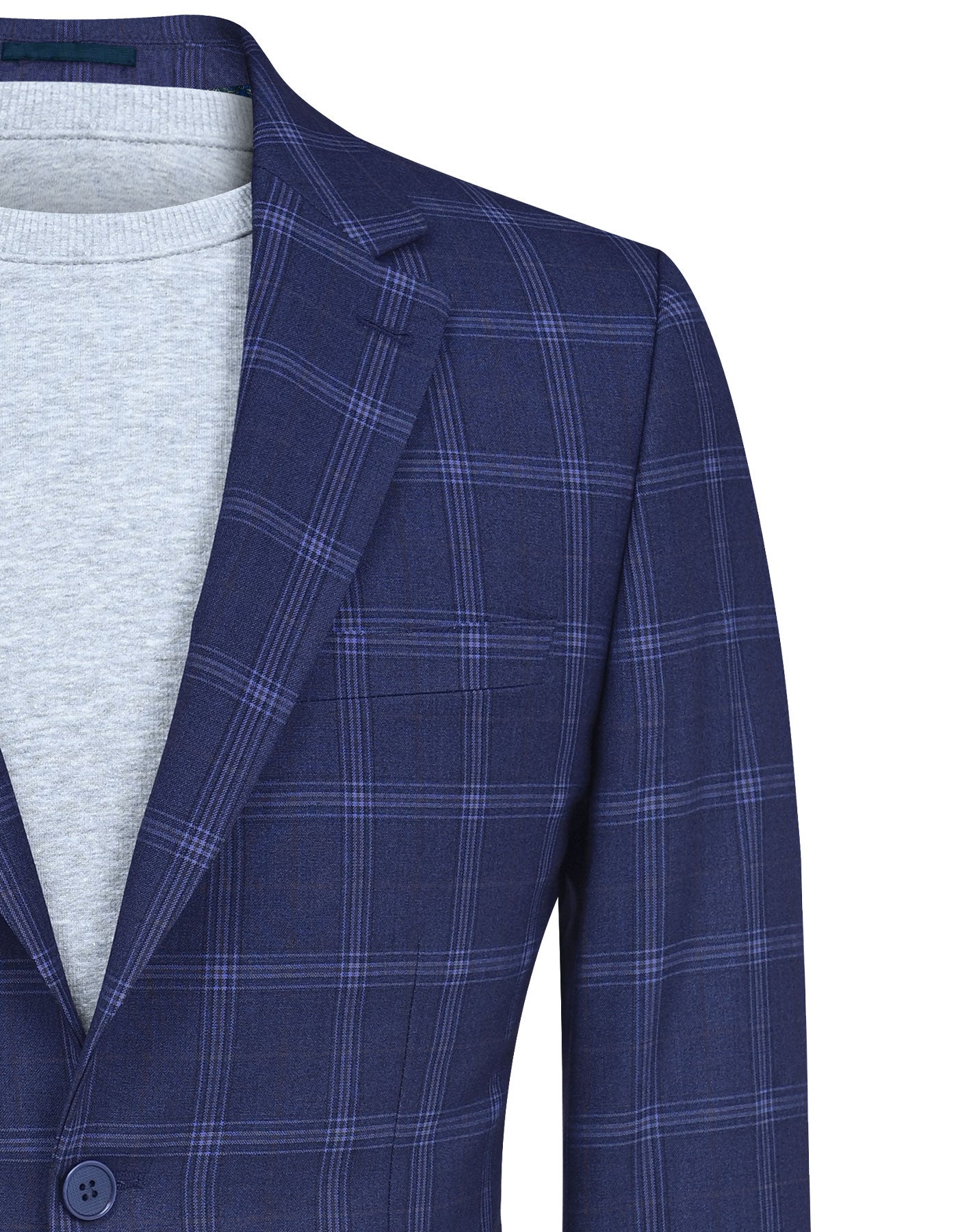 Navy Tailored Smart Fit Coat CC2501-36