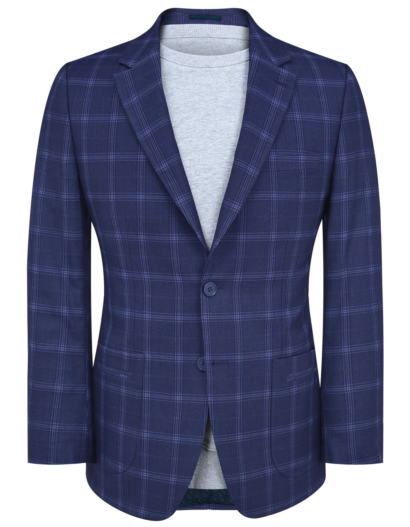 Navy Tailored Smart Fit Coat CC2501-34