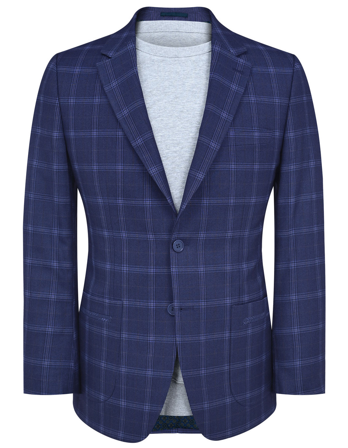 Navy Tailored Smart Fit Coat CC2501-34