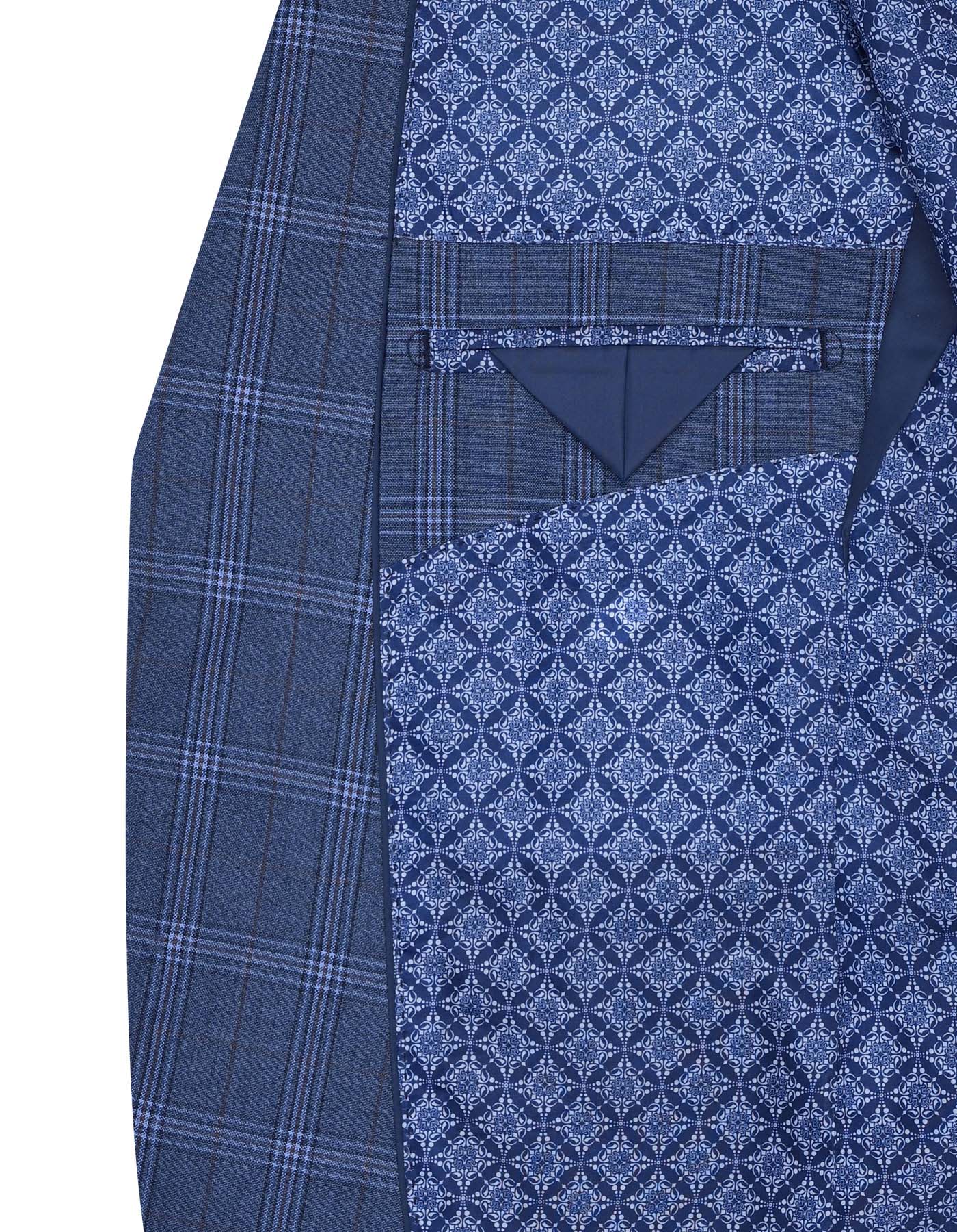 Navy Tailored Smart Fit Coat CC2502-44