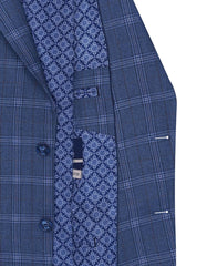 Navy Tailored Smart Fit Coat CC2502-42