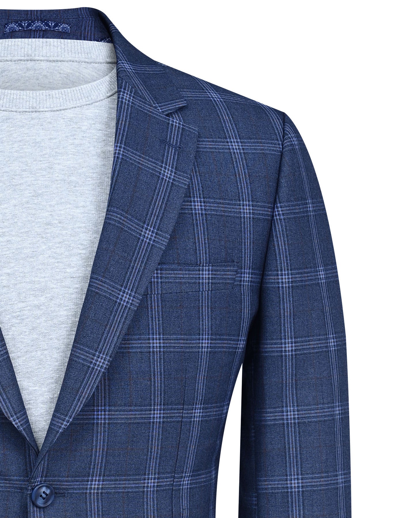 Navy Tailored Smart Fit Coat CC2502-36