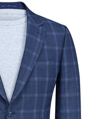 Navy Tailored Smart Fit Coat CC2502-36