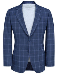 Navy Tailored Smart Fit Coat CC2502-34