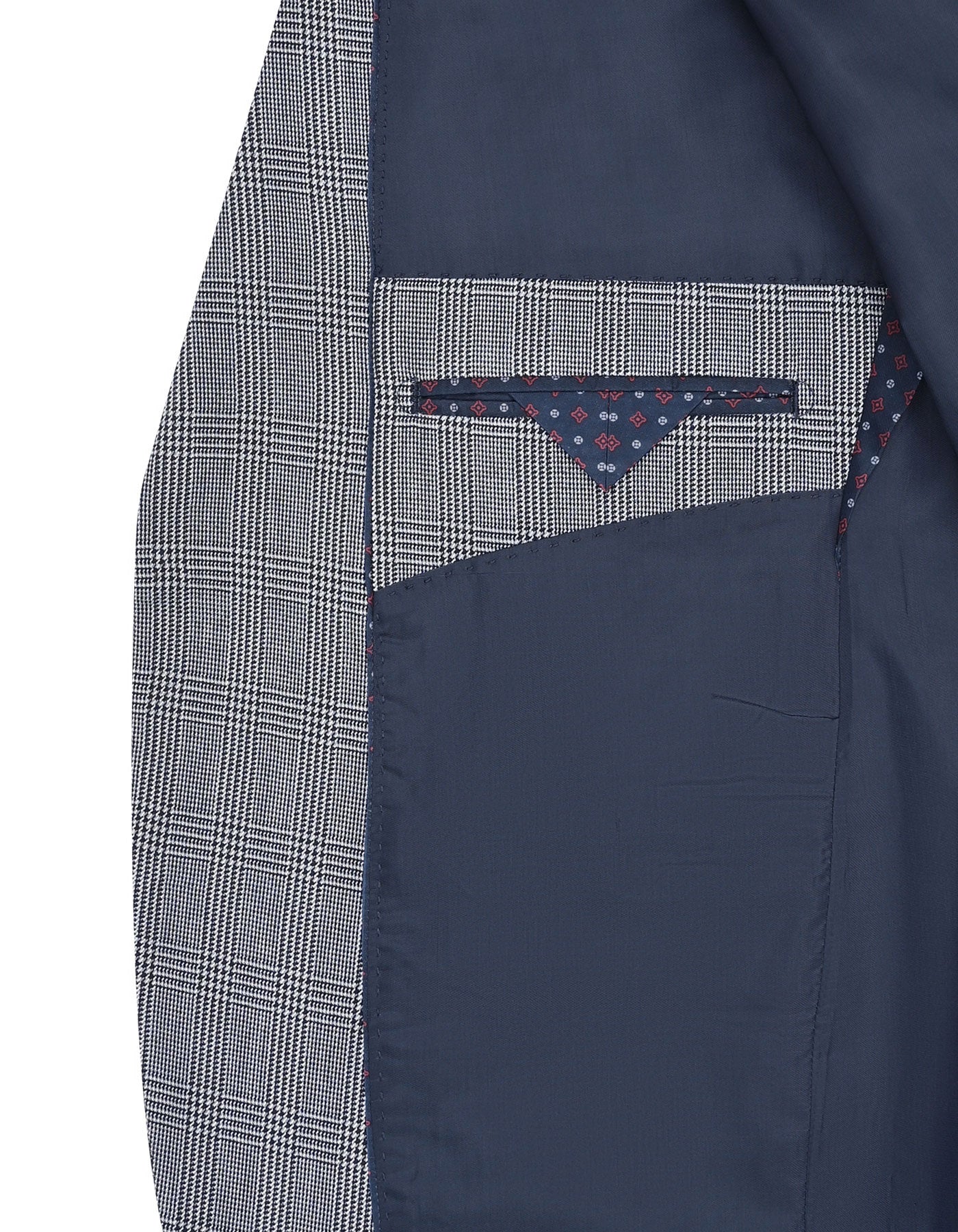 Grey Tailored Smart Fit Coat CC2505-42