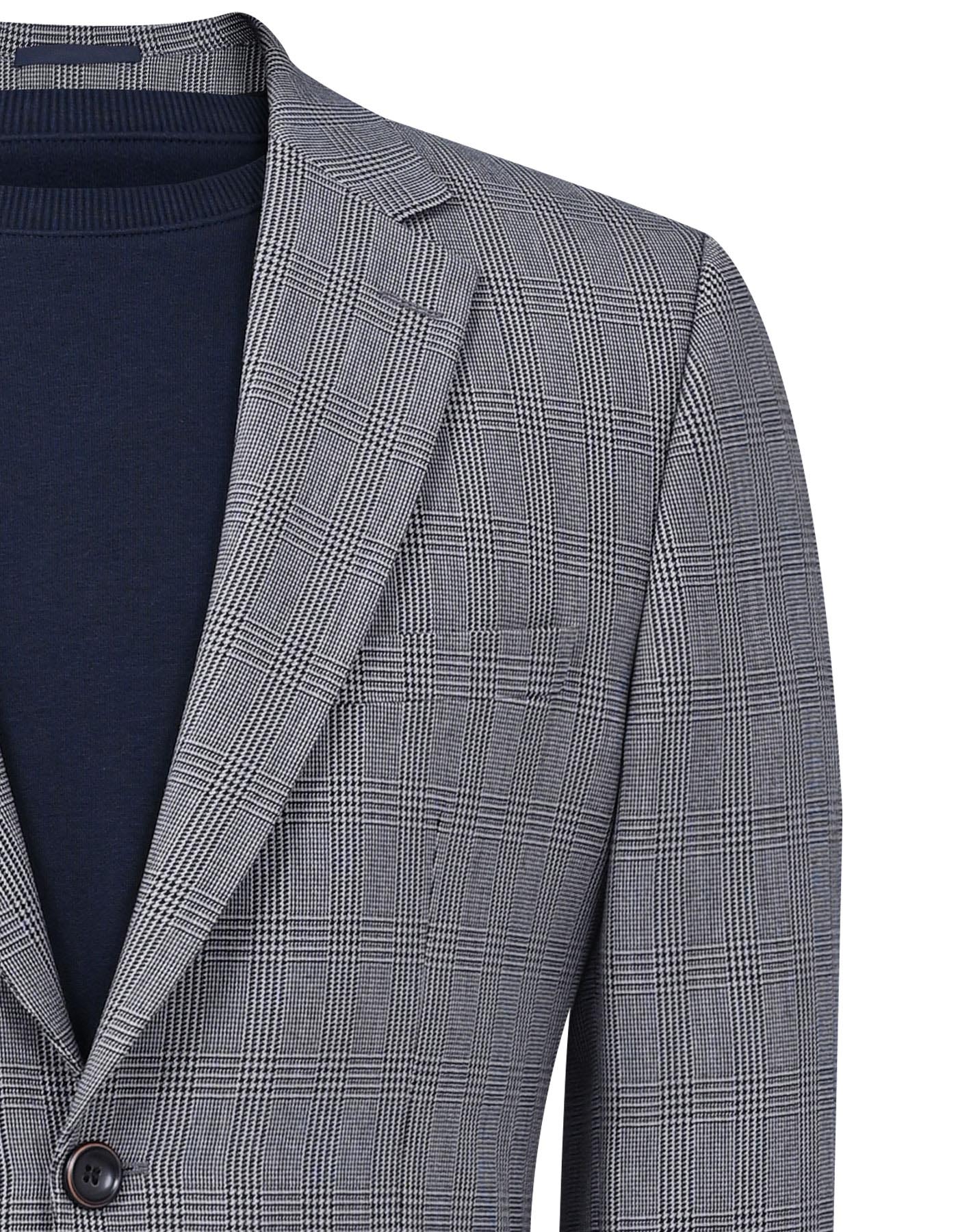 Grey Tailored Smart Fit Coat CC2505-36