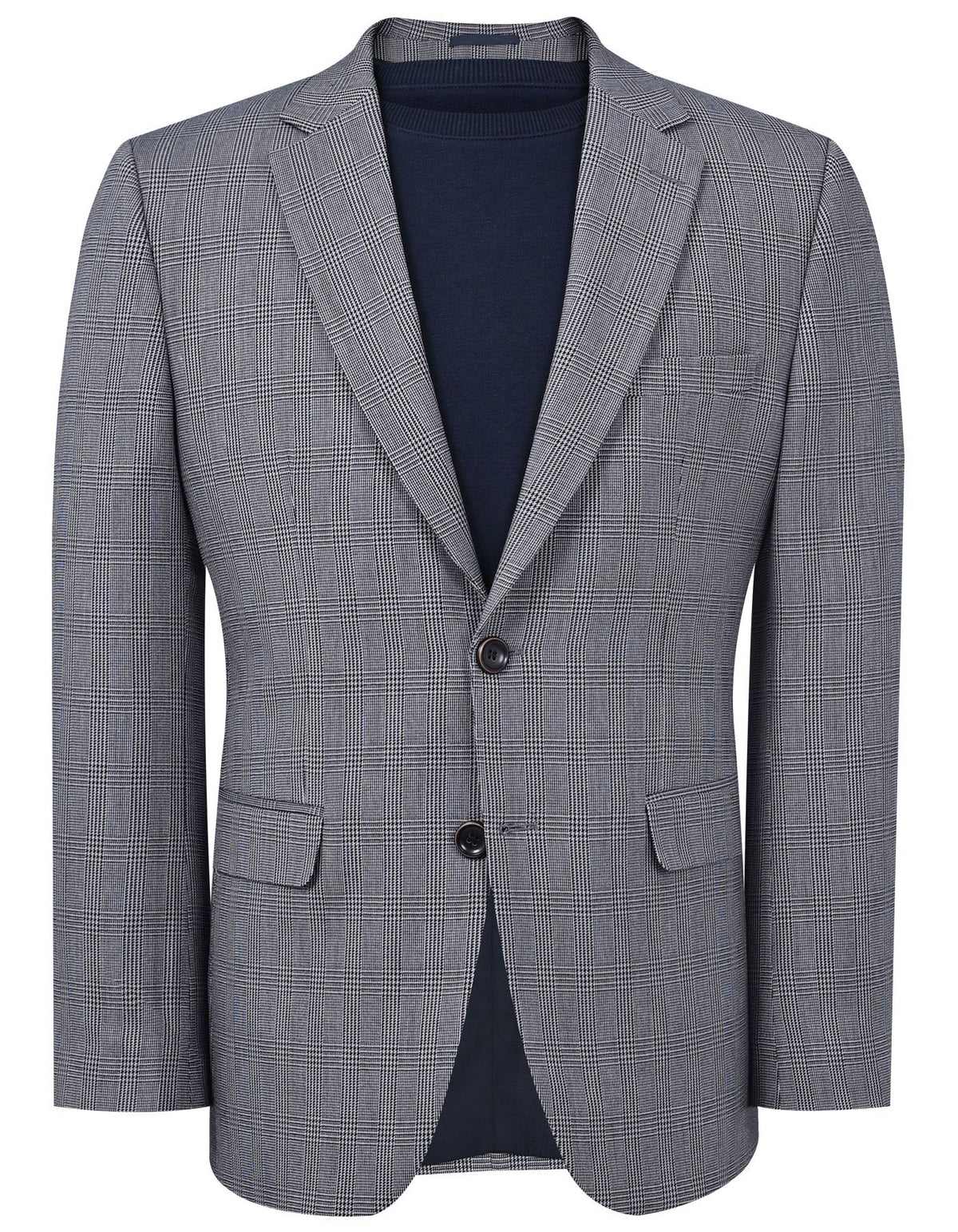 Grey Tailored Smart Fit Coat CC2505-34