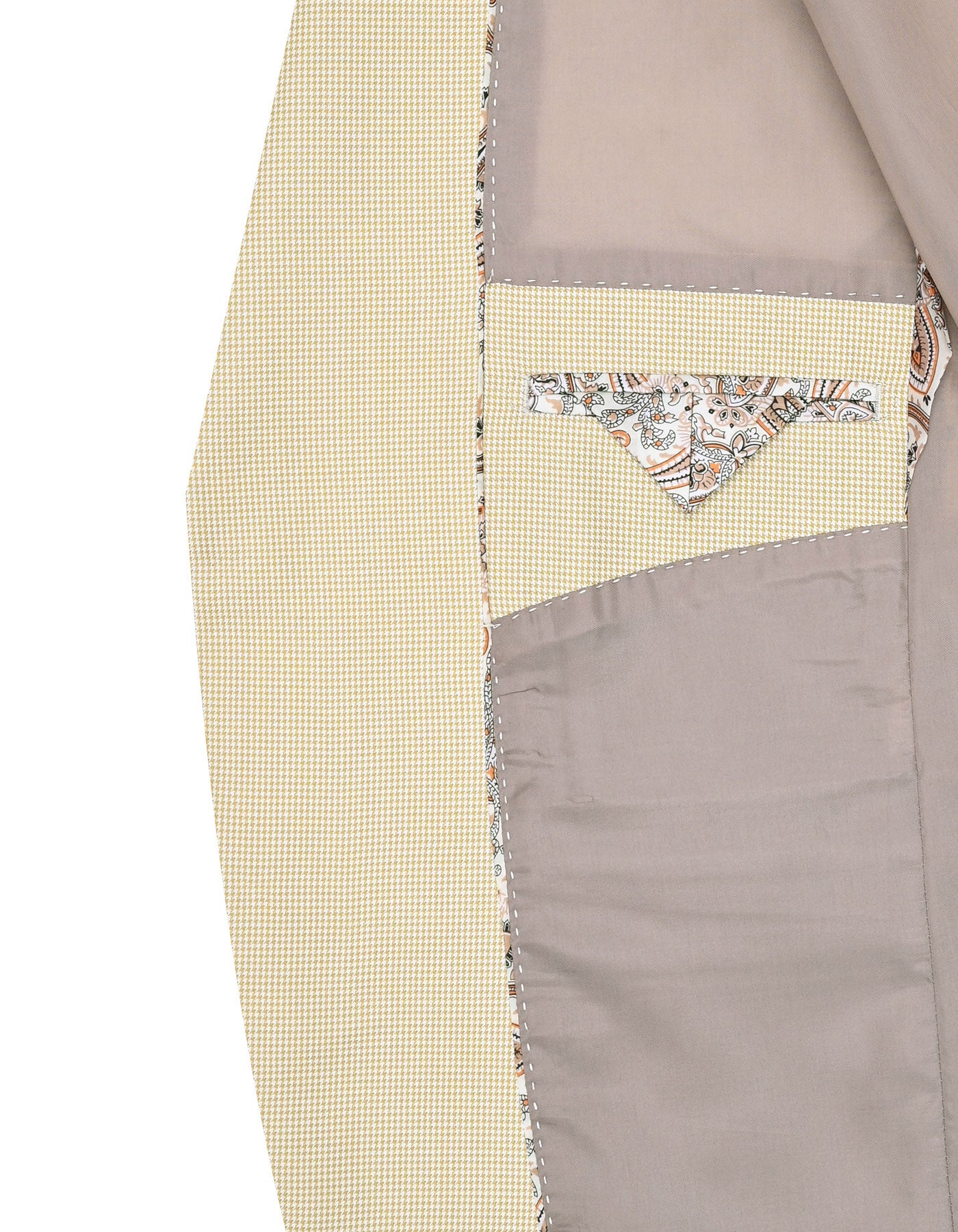 Khaki Tailored Smart Fit Coat CC2508-44