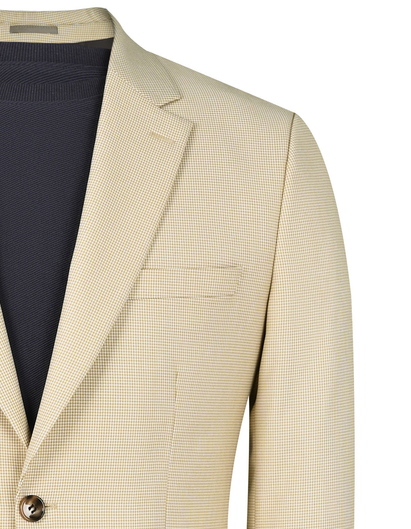 Khaki Tailored Smart Fit Coat CC2508-36