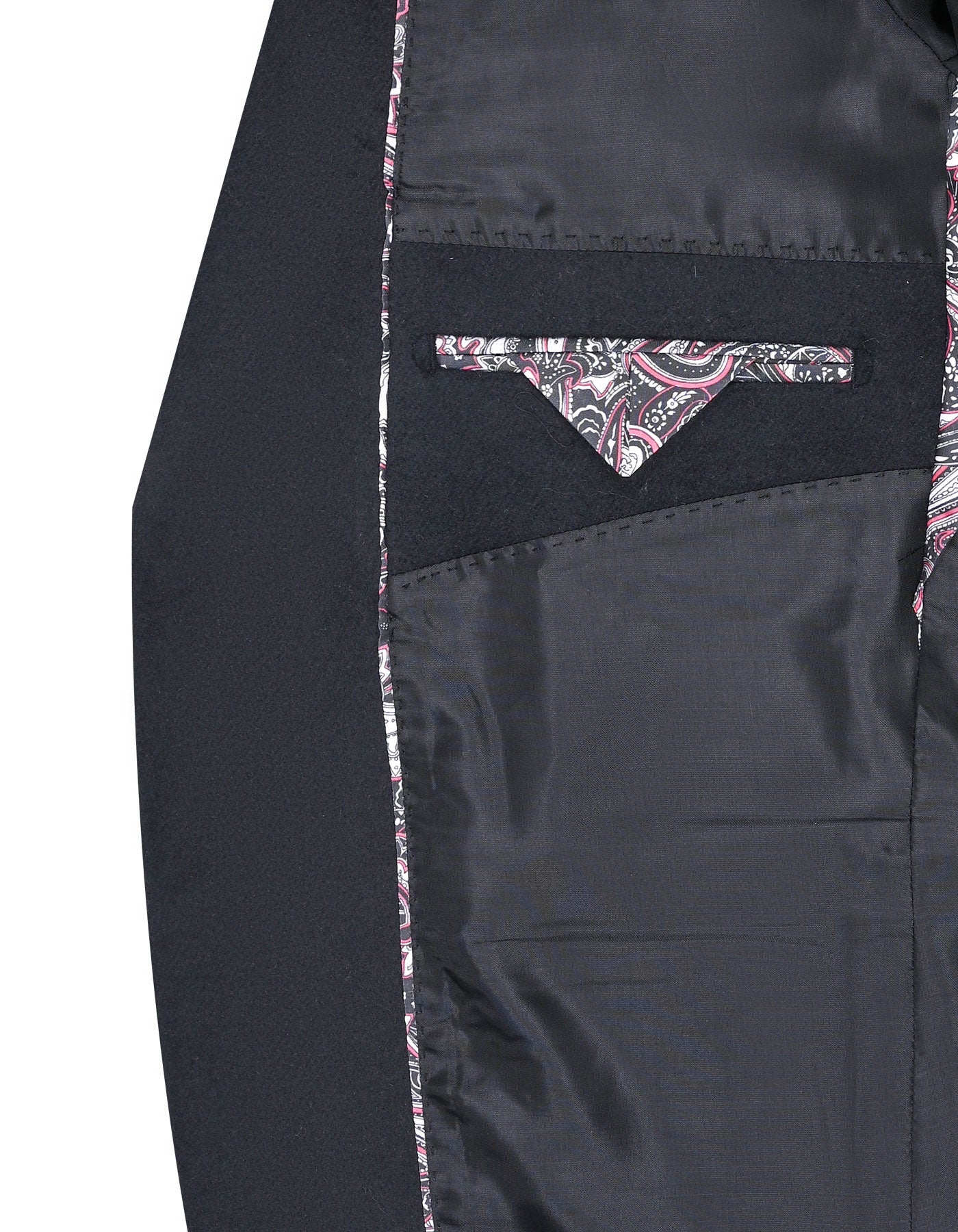 Black Tailored Smart Fit Coat CC2510-44