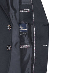 Black Tailored Smart Fit Coat CC2510-42