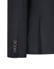 Black Tailored Smart Fit Coat CC2510-40