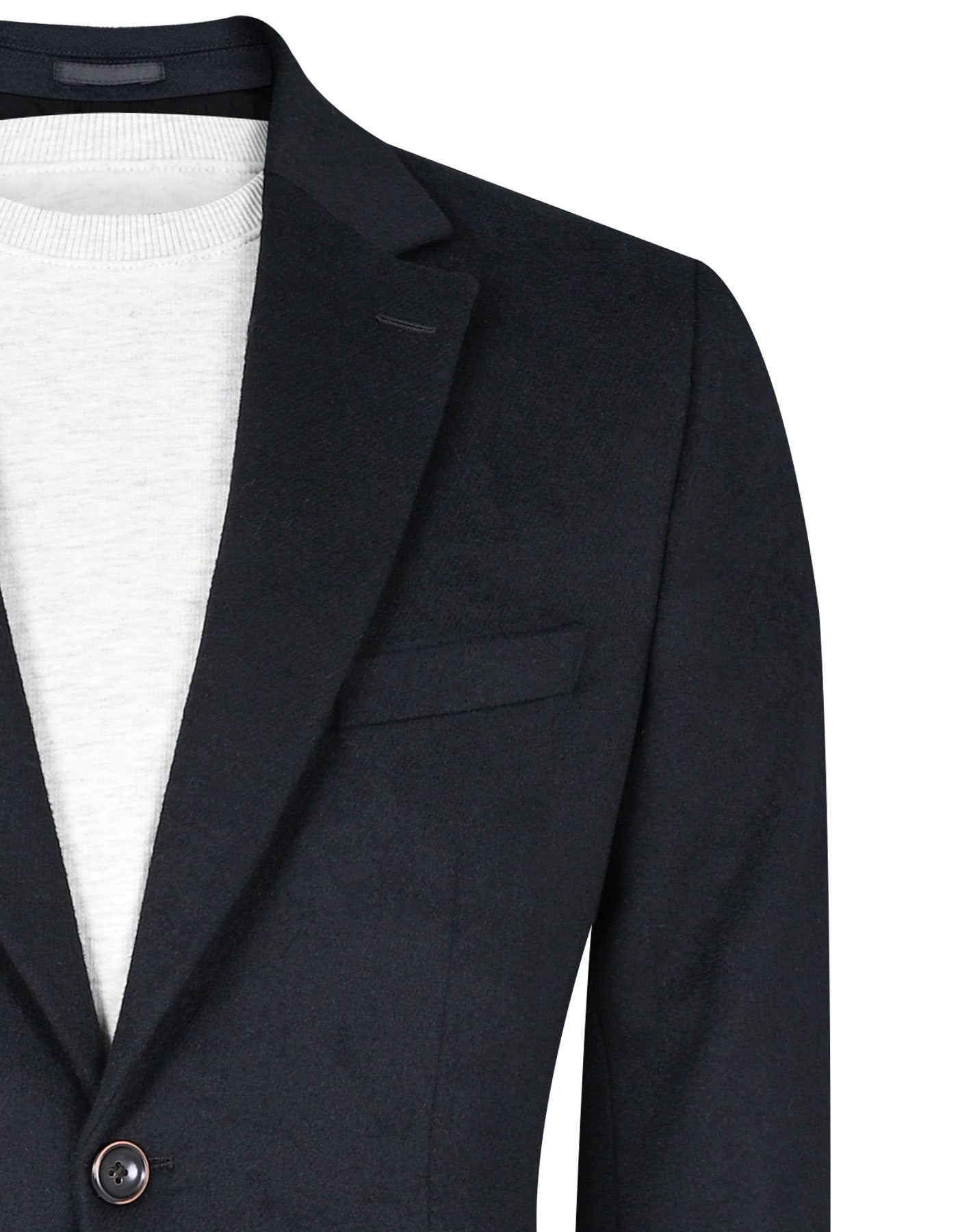 Black Tailored Smart Fit Coat CC2510-36