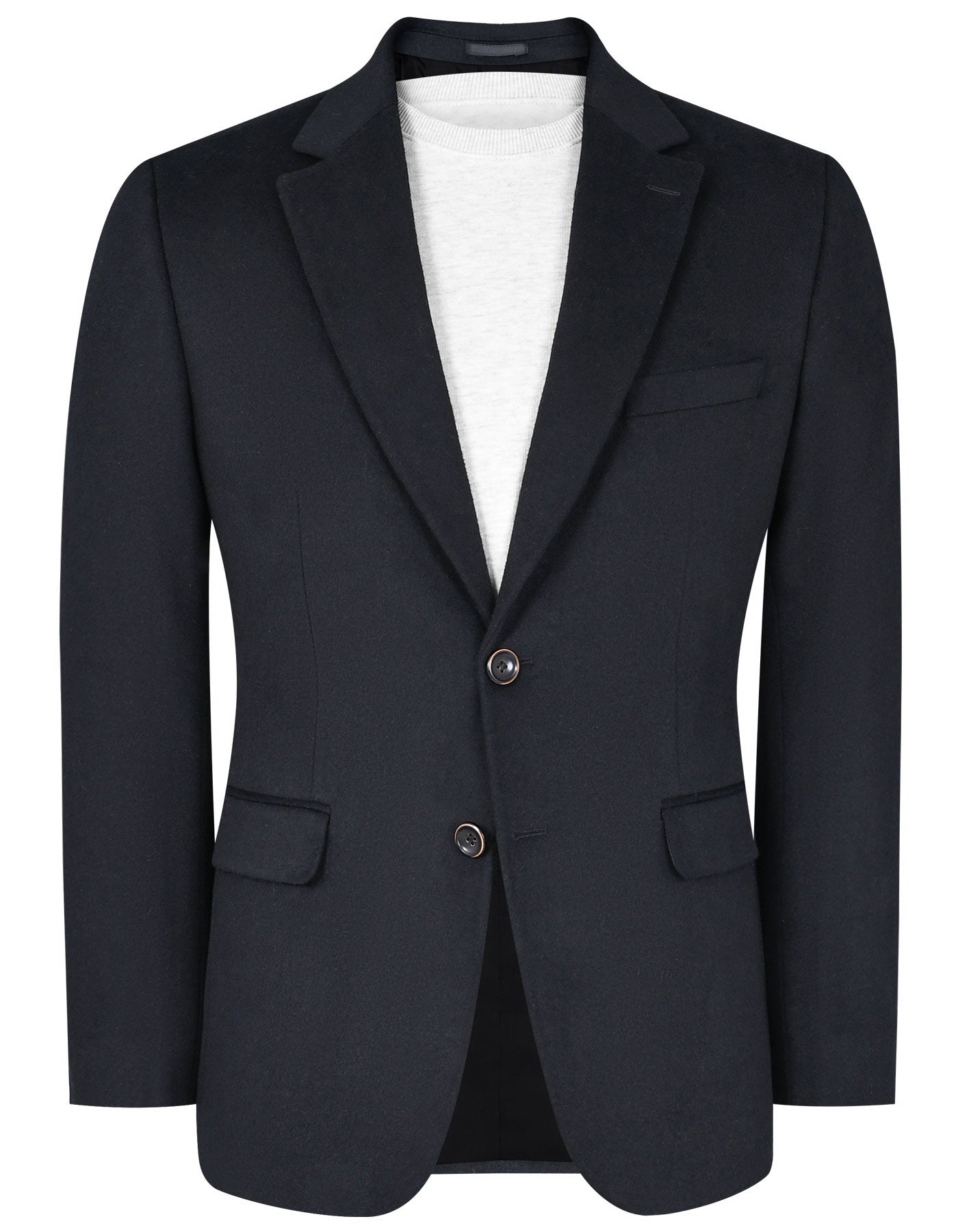 Black Tailored Smart Fit Coat CC2510-34