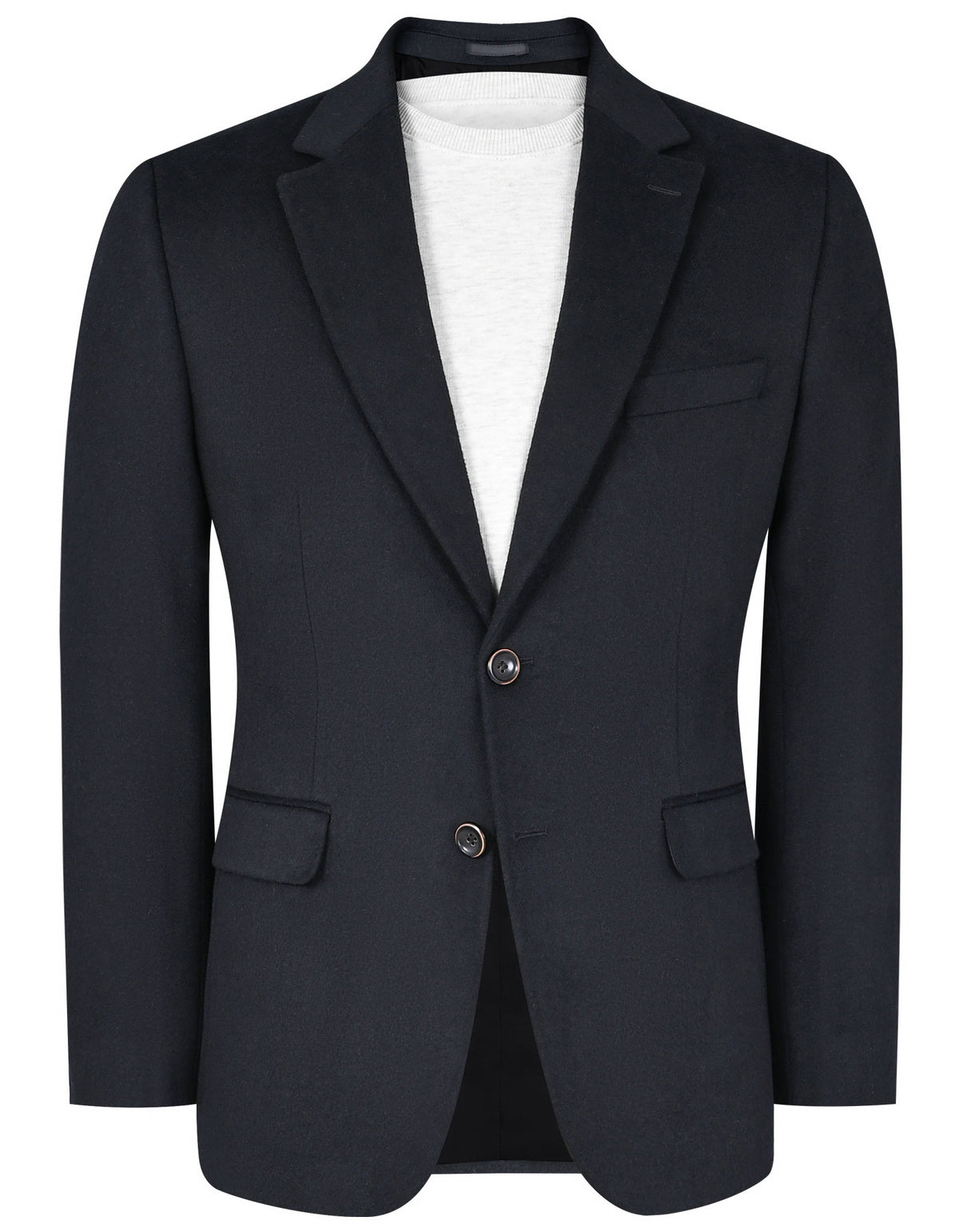 Black Tailored Smart Fit Coat CC2510-34
