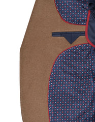 Khaki Tailored Smart Fit Coat CC2514-44