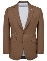 Khaki Tailored Smart Fit Coat CC2514-34